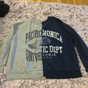 Target wild fable split crewneck